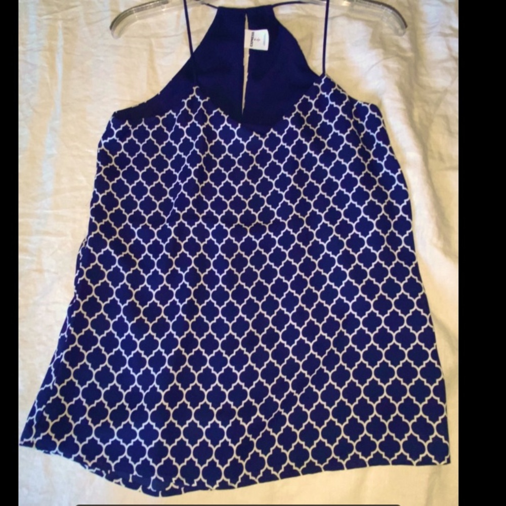 Express brand reversible polyester business casual strapped  tank top